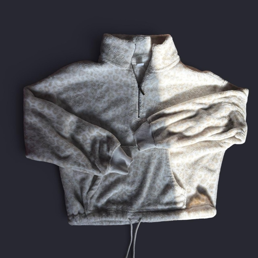 Old Navy Cream Fleece Jacket